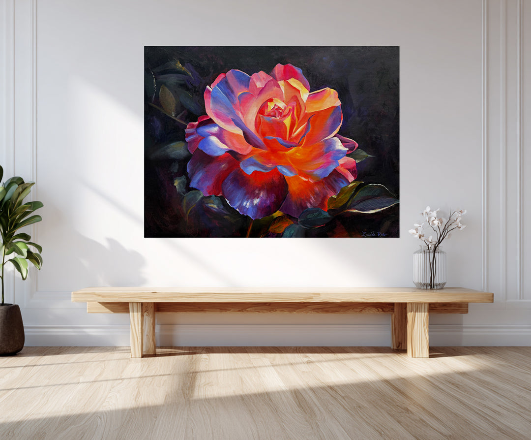 "Anointed Rose" Canvas Print  40"x30"