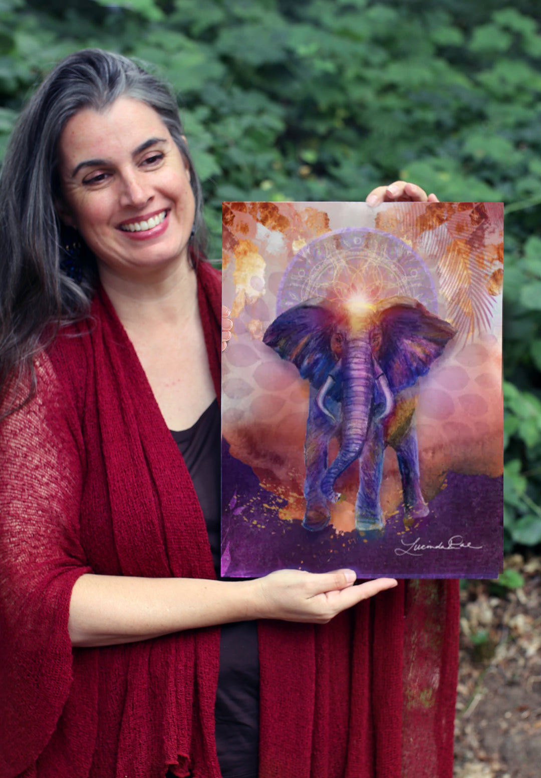 "Radiant Elephant" Fine Art Print