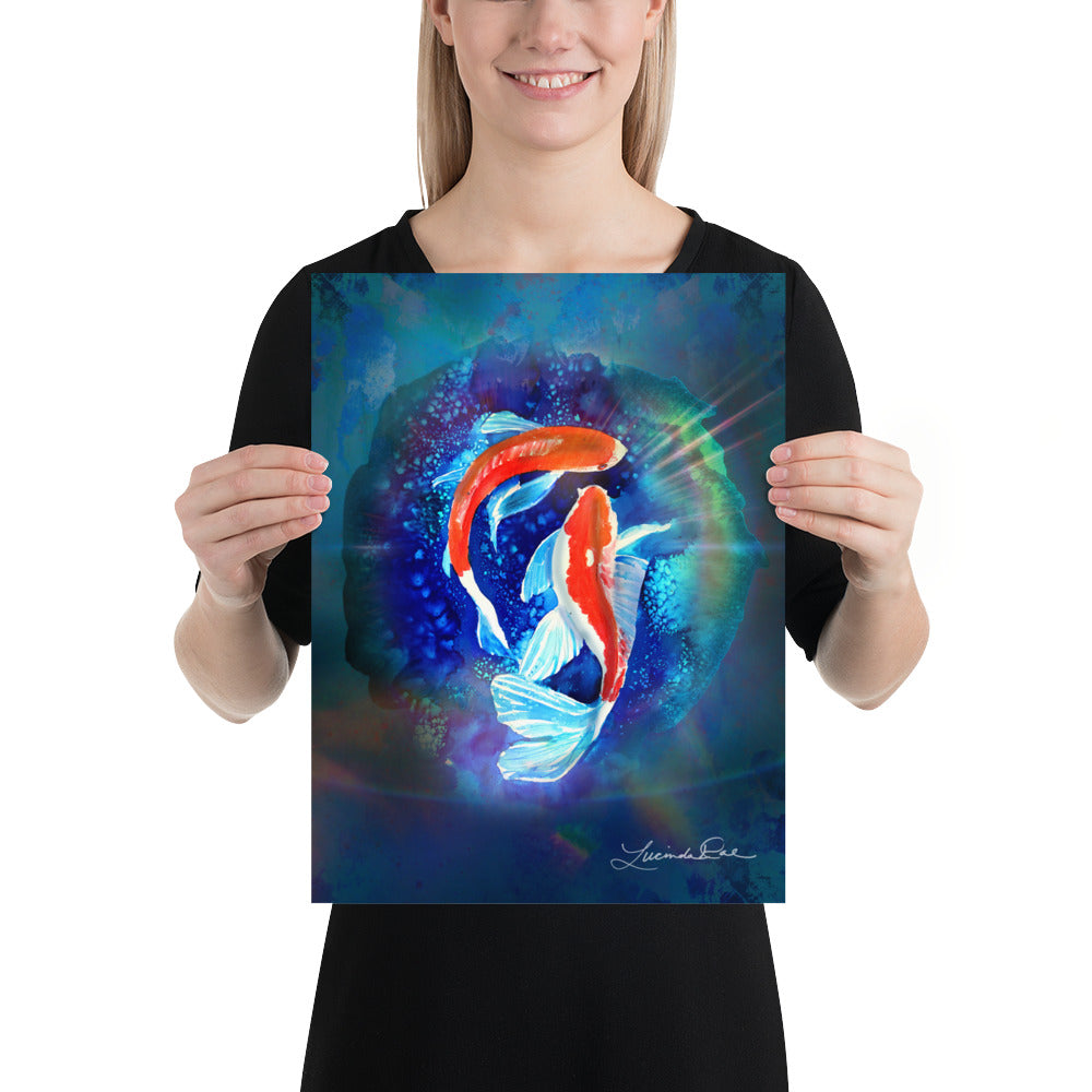 "Koi Solace" Fine Art Print