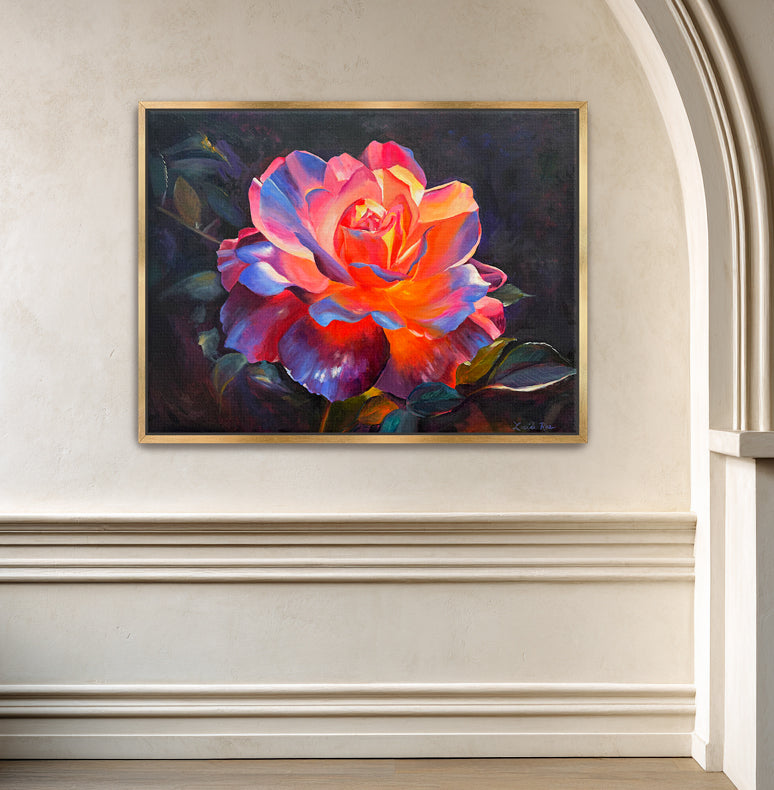 "Anointed Rose" Canvas Print  40"x30"