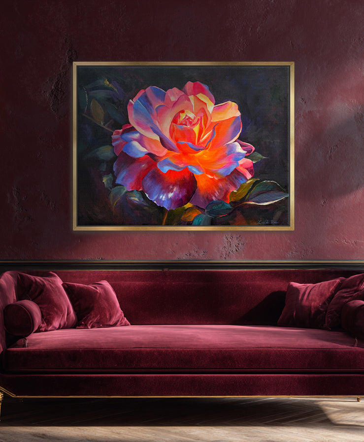 "Anointed Rose" Canvas Print  40"x30"